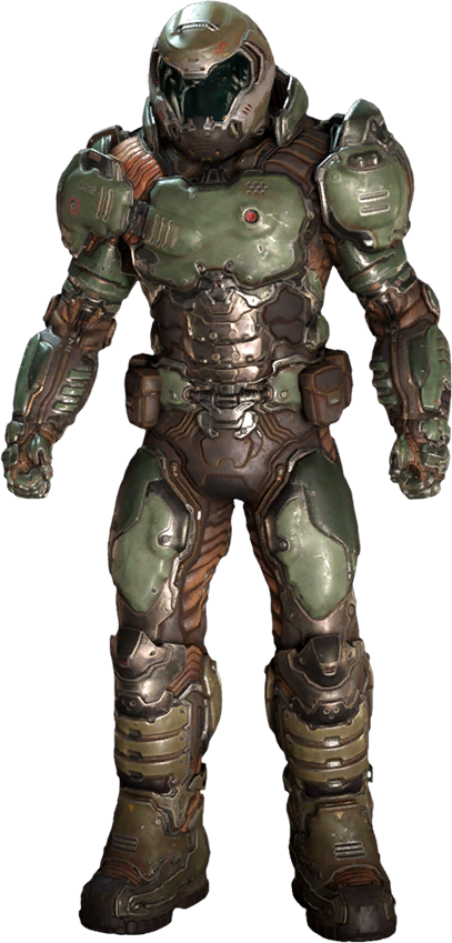The Doom Wiki At Doomwiki - Praetorian Armor Doom (407x849), Png Download