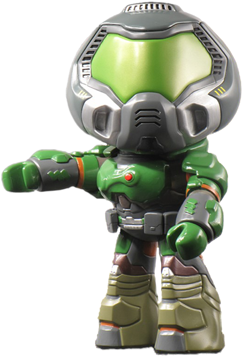 18 Sep - 둠 가이 피규어 (750x750), Png Download