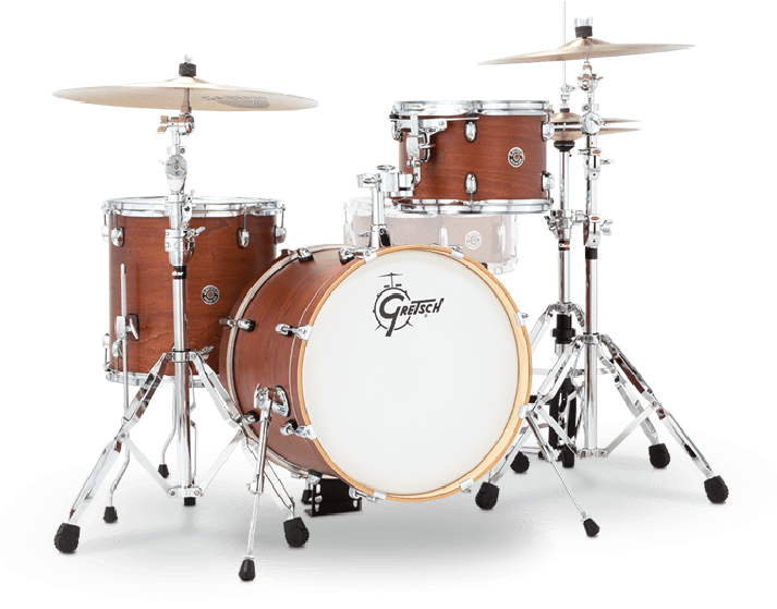 Gretsch Catalina Club 3 Piece Drum Set With 18 Bass - Gretsch Drums Catalina Club 3-piece Shell Pack Piano (800x800), Png Download