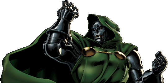 Doom - Dr Doom Avengers Alliance (550x270), Png Download