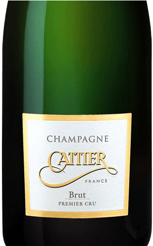Champagne Cattier 1er Cru Brut X1 (375x500), Png Download