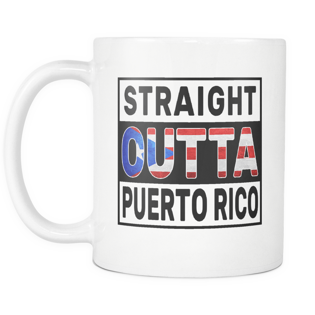 Straight Outta Puerto Rico - Coffee Cup (1024x1024), Png Download