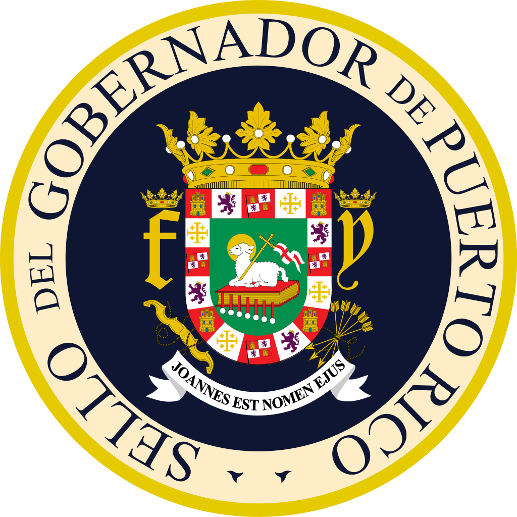 Sello Del Gobernador De Puerto Rico Puerto Rican Flag, - Sello Del Gobernador De Puerto Rico (1024x1024), Png Download