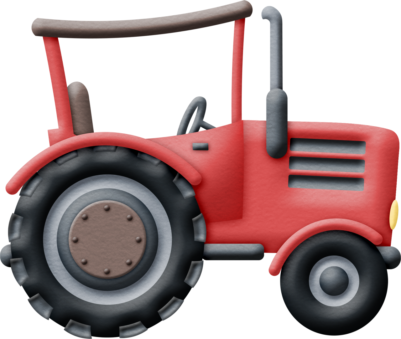 Tractor * (1280x1083), Png Download