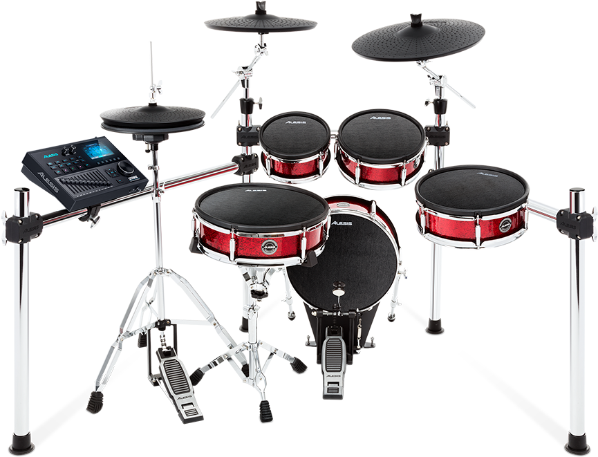 Electric Drum Kit Alesis (1200x750), Png Download