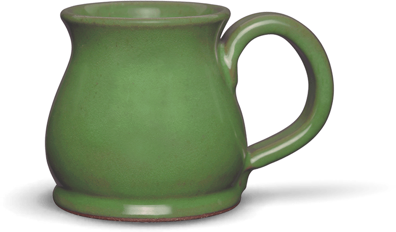 Lily Pad Colored Mug - Earthenware (800x500), Png Download