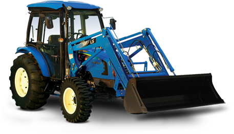 Utility Tractors - Ls Tractor (460x320), Png Download