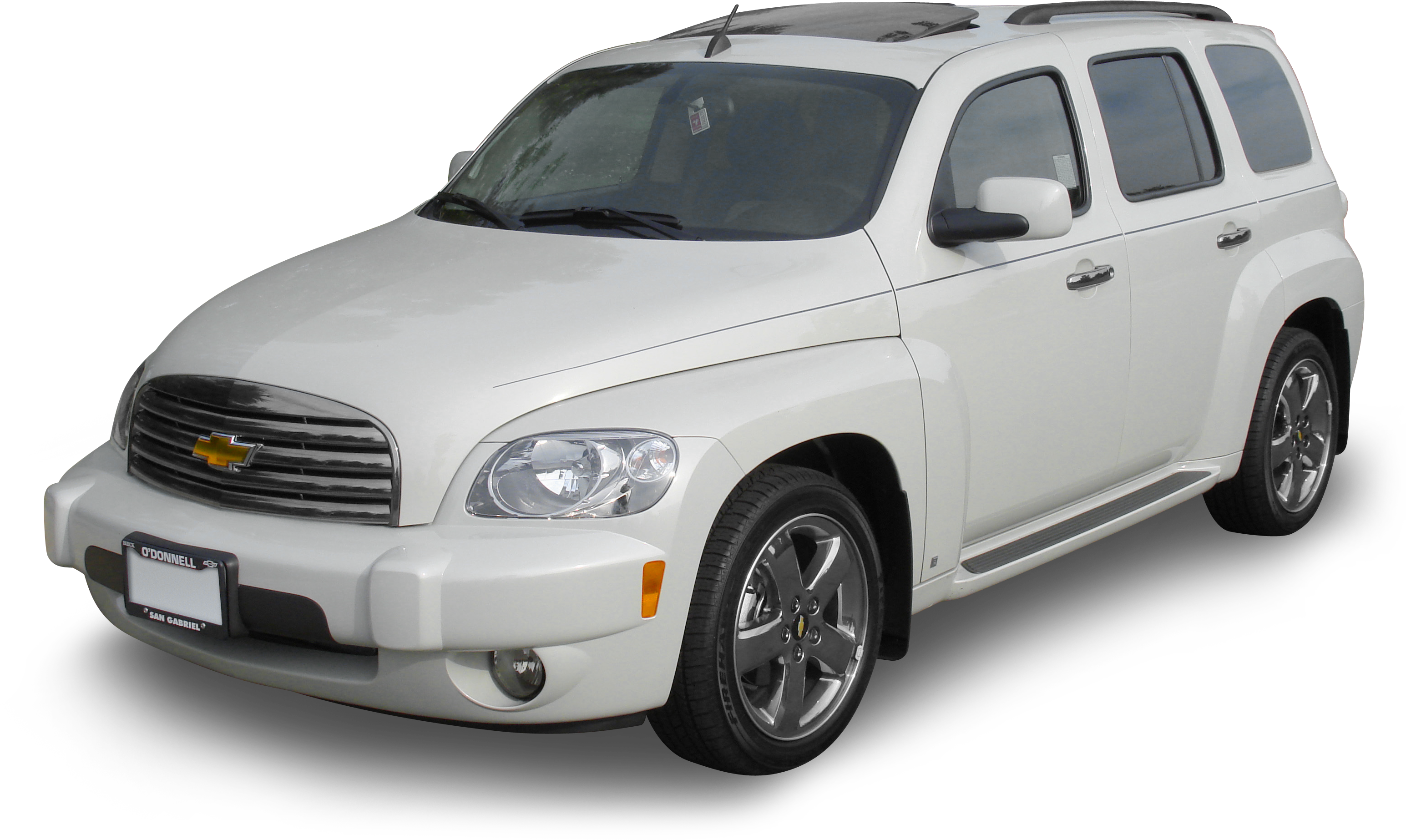 File - 2007chevrolethhr-001 - 2007 Chevy Hhr White (3260x2060), Png Download