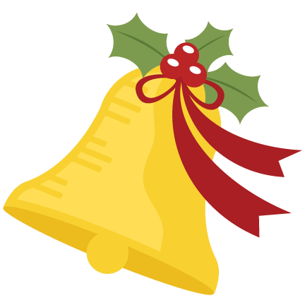 Christmas Bell Png Clip Art - Cute Christmas Bell Clipart (432x432), Png Download