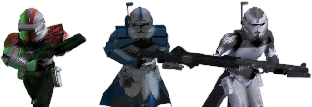 Clones - Starwars Battlefront 2 Clones (1024x390), Png Download