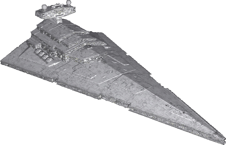 Imperial Star Destroyer - Imperial Star Destroyer Png (758x487), Png Download