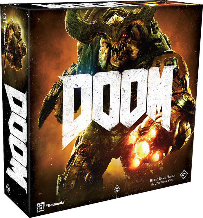 Doom Board Game - Doom Board Game 2016 (450x483), Png Download