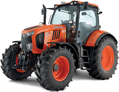 Kubota 171 Tractor (450x398), Png Download