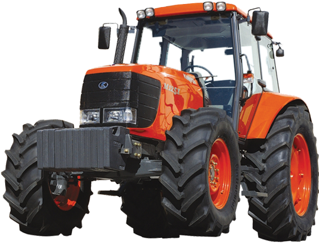 Kutota Tractor - Kubota Tractor (634x482), Png Download