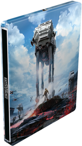 Star Wars Battlefront Steelbook (1000x1000), Png Download