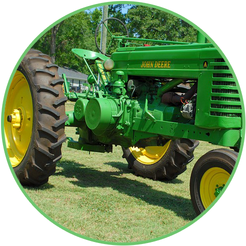 Tractor Tires - Tractor (505x493), Png Download