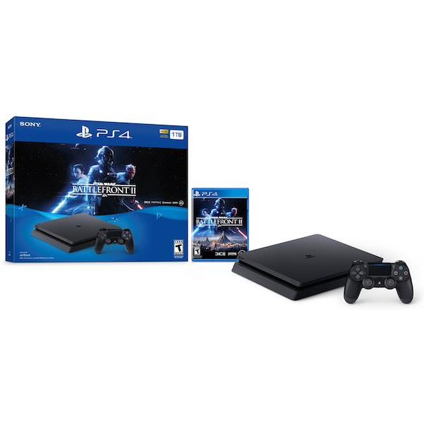 Auction - Playstation 4 Slim 1tb Console - Star Wars Battlefront (1000x1000), Png Download