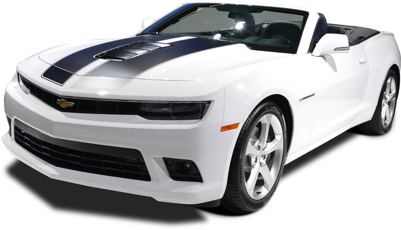 Chevrolet Camaro Z28 Car Png Image - Camaro Branco Png (500x305), Png Download