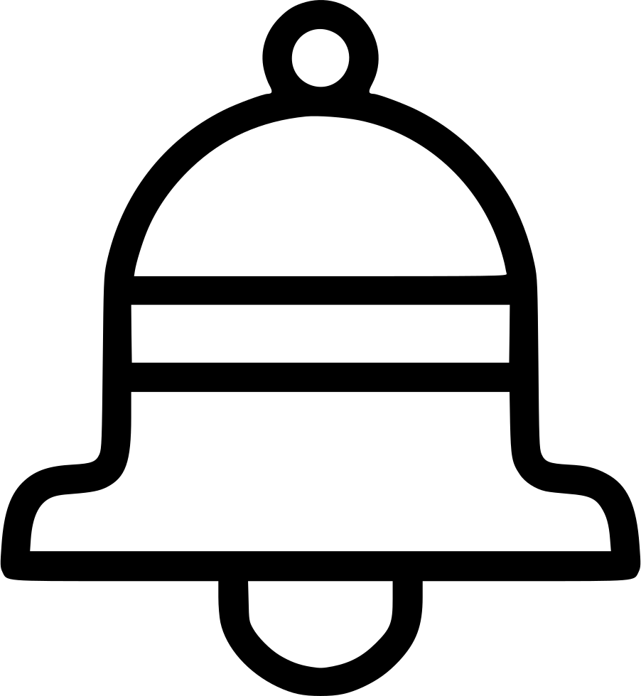 Christmas Bell - - Icon (902x980), Png Download