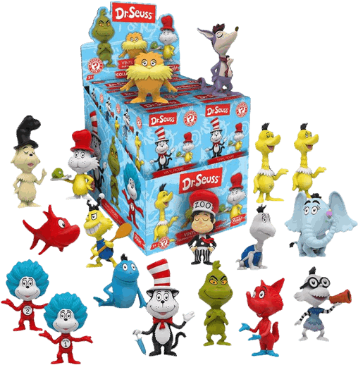 Dr Seuss Mystery Mini Blind Box - Disney Afternoon Funko Mystery Minis (600x600), Png Download