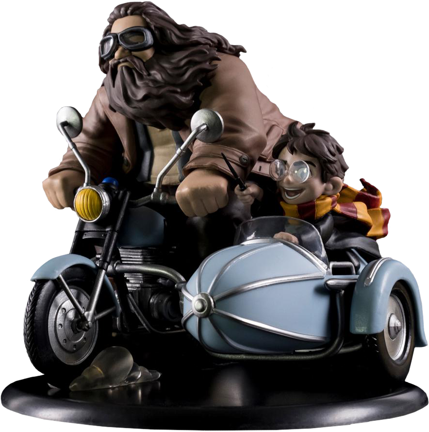 Harry Potter And Rubeus Hagrid Q-fig Max Diorama - Q Fig Harry Potter (480x478), Png Download