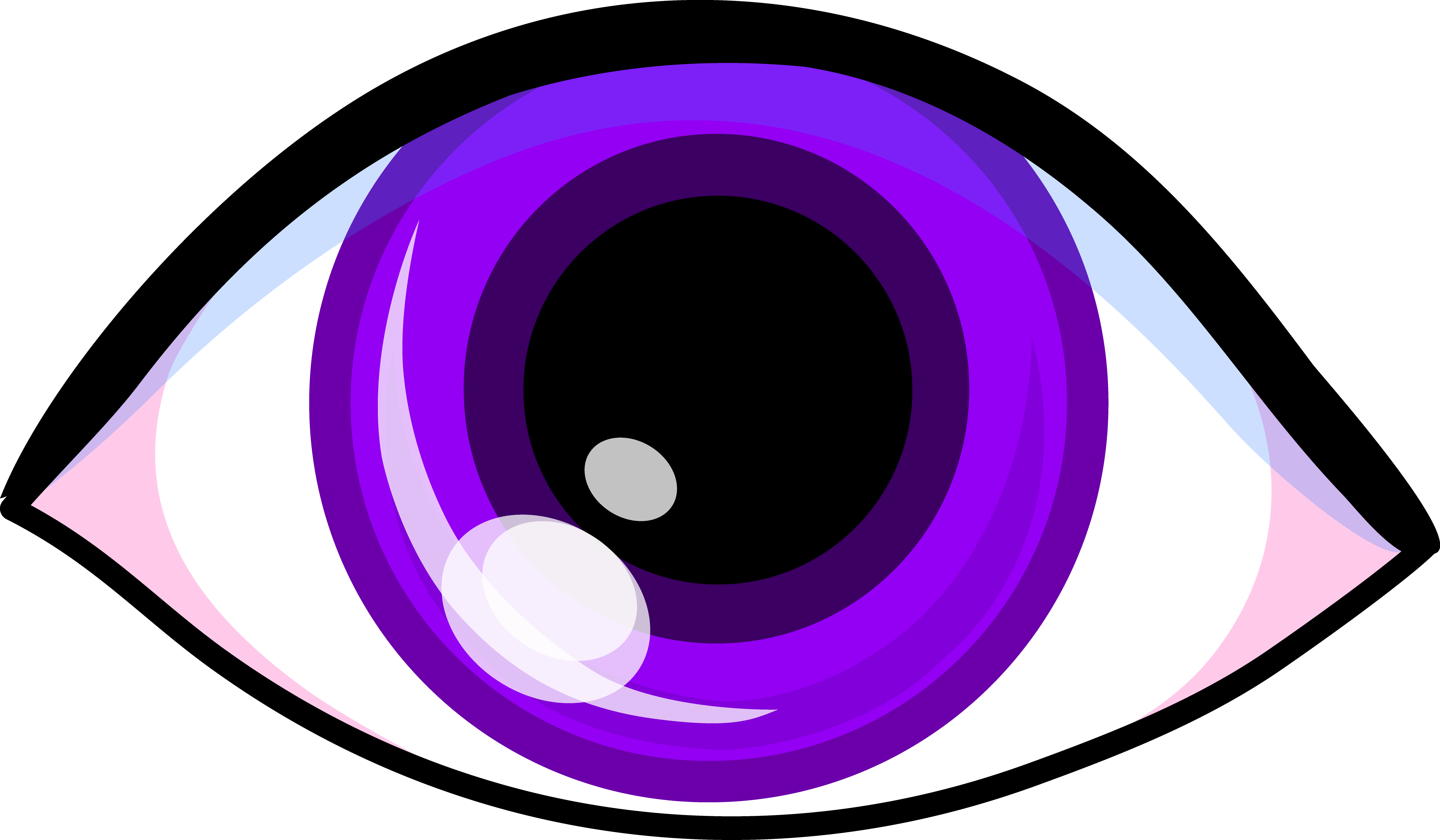 Clipart Library Stock Eyeballs Clipart Eyesight - Eye Ball Clip Art (5076x2962), Png Download