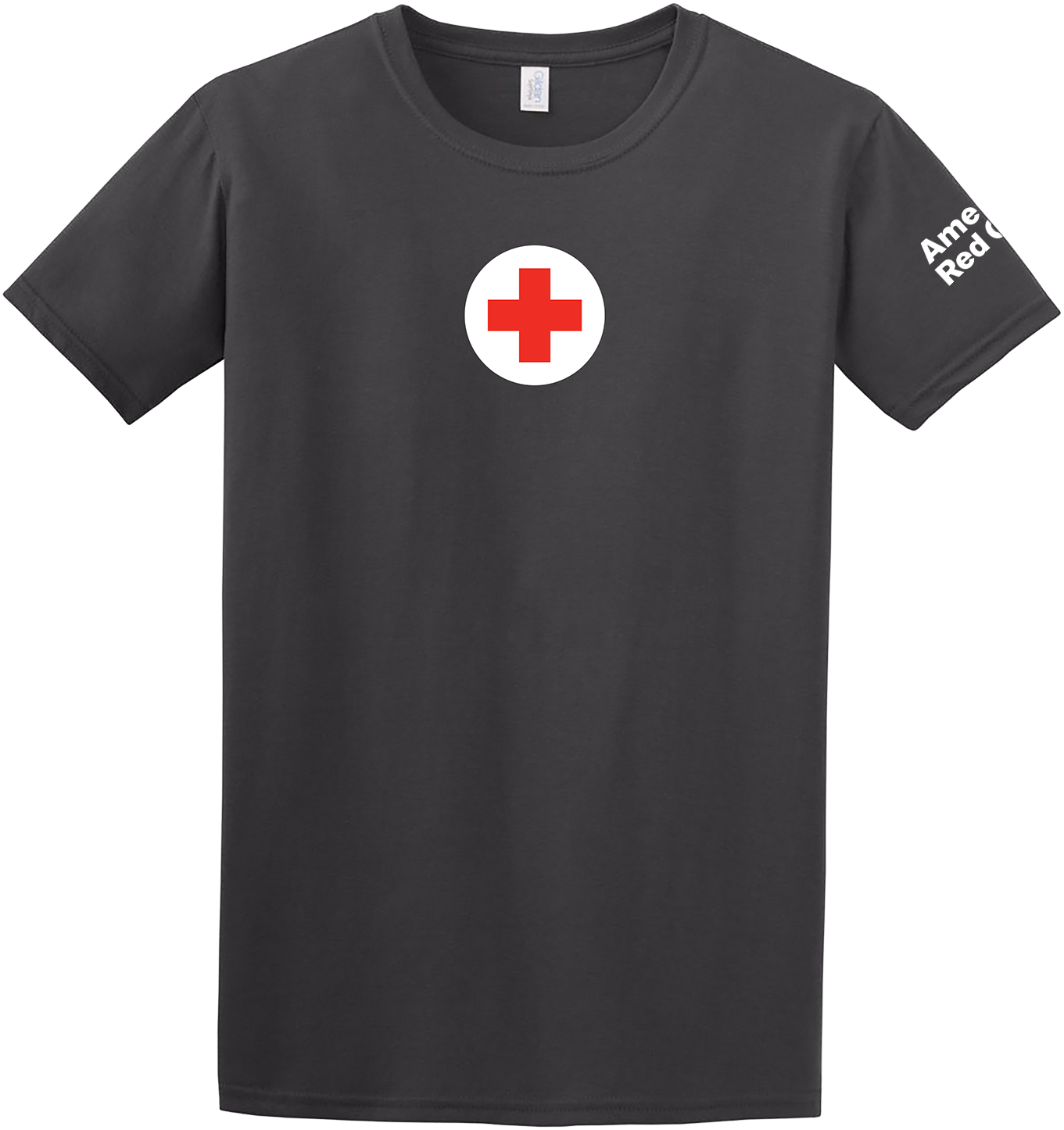 Heather Navy - Red Cross T Shirt (2000x2000), Png Download