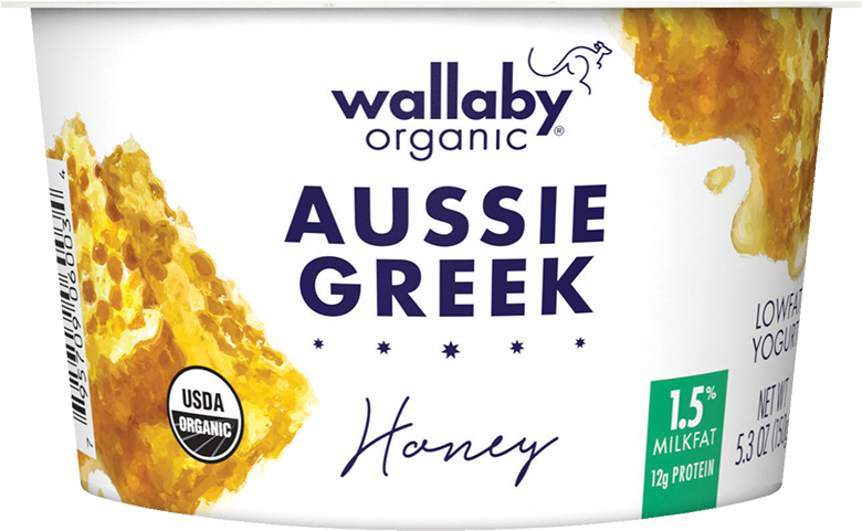 Greek Low Fat Yogurt - Wallaby Yogurt (800x502), Png Download
