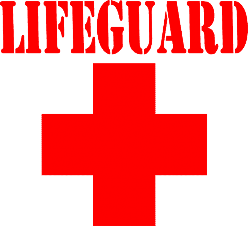 Red Cross Clipart Lifeguard - Lifeguard Cross Vector (800x729), Png Download