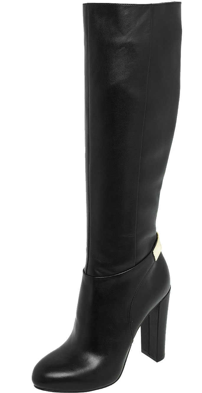 Black Women Boots Png Image - Long Black Boots Png (685x1334), Png Download