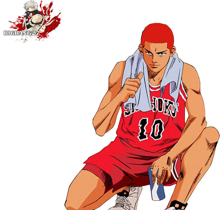 Slam Dunk Hanamichi Sakuragi (858x699), Png Download