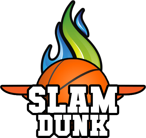 Slam Dunk Clipart - Basketball Slam Dunk Clip Art (466x440), Png Download