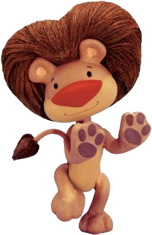 Goliath Lion - Jojo The Clown Lion (313x474), Png Download