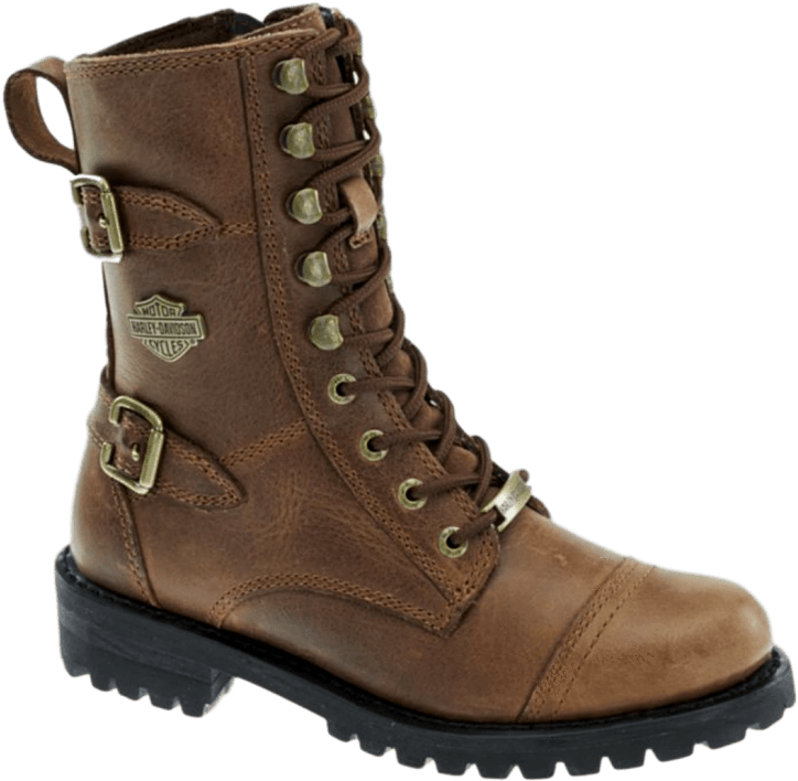 Harley-davidson Balsa Women's Lace-up Boots Brown : (800x800), Png Download