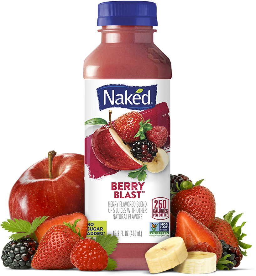 Fruit Smoothie - Naked Smoothies (1000x1000), Png Download