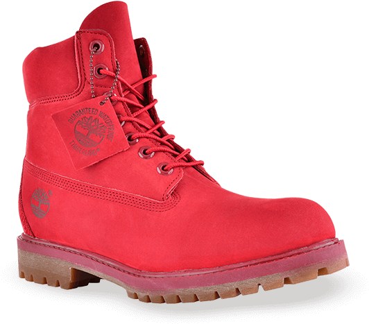 6-inch Premium Monochromatic - Timberland Red Nubuck Mono (544x544), Png Download