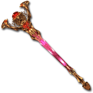 Rose Crystal Wand - Crystal Wand Png (462x400), Png Download