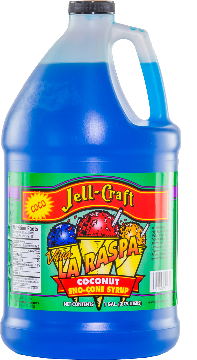 Download Coconut Snow Cone Syrup Blue Coconut Snow Cone Full Size