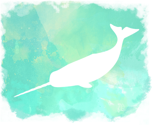 Click And Drag To Re-position The Image, If Desired - Narwhal (583x700), Png Download