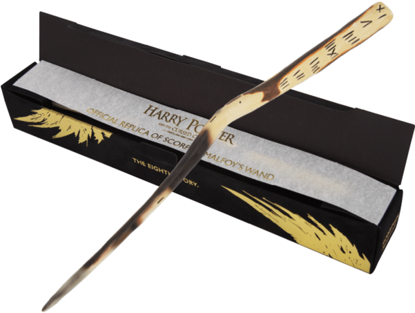 Harry Potter Malfoy Wand (600x600), Png Download