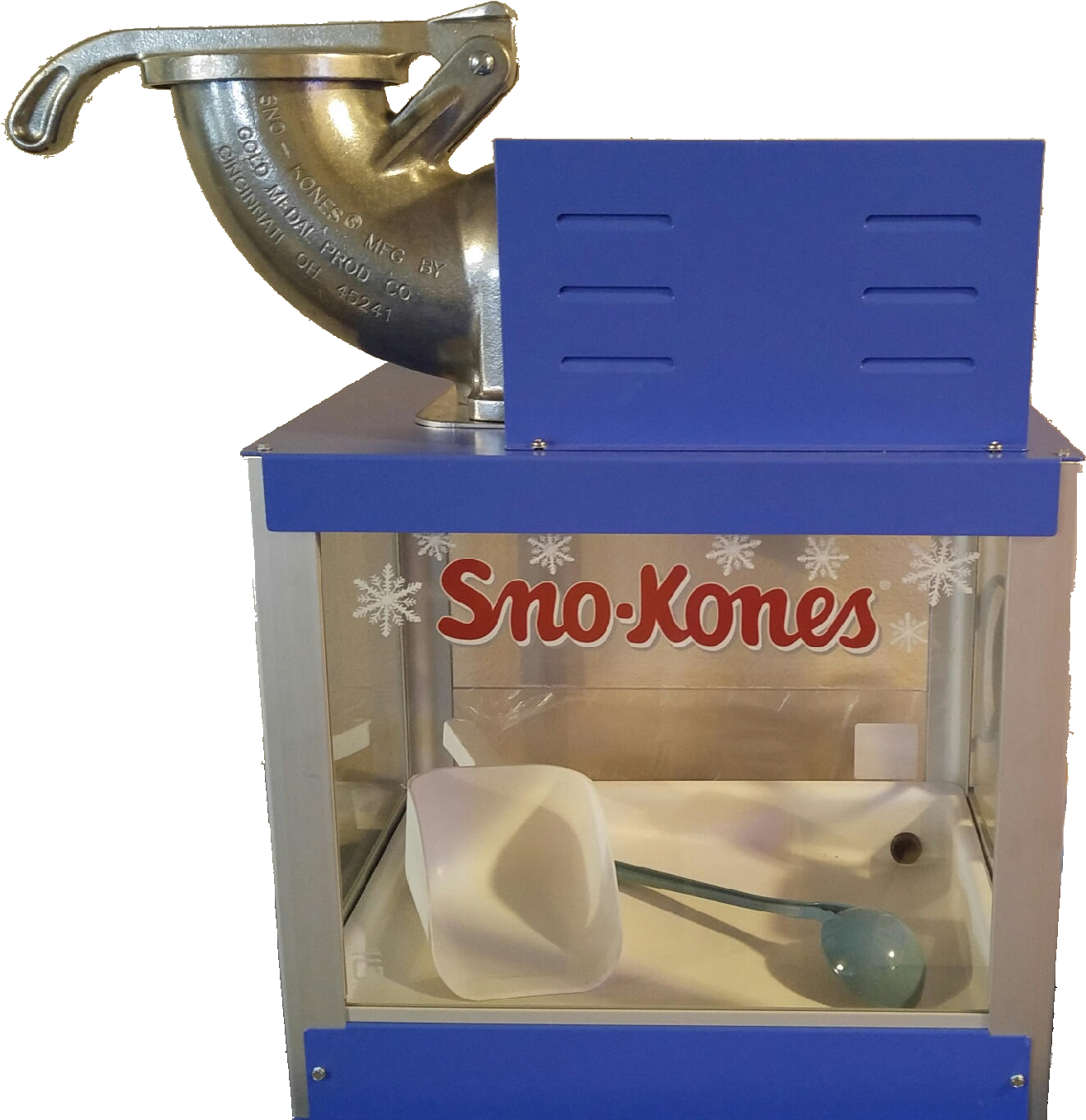 Gold Medal Snow Cone Machine Bbb Jump House Rentals - Songbird (1341x1414), Png Download