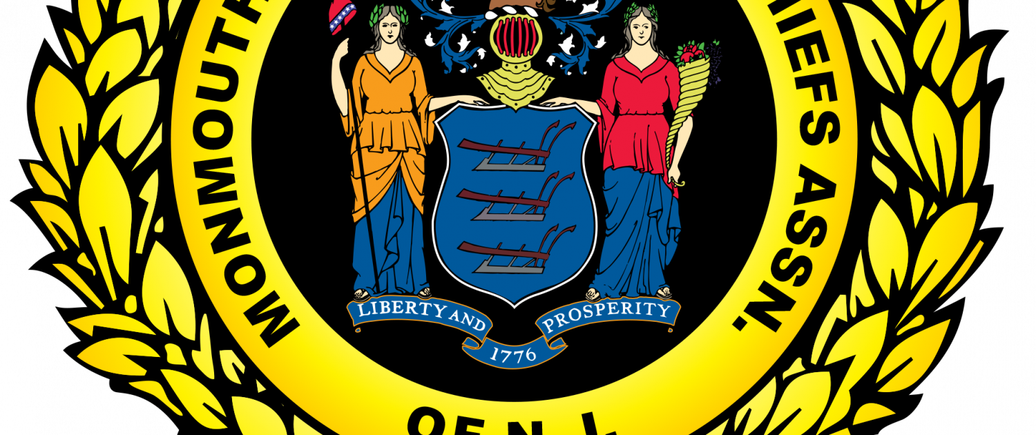Monmouth County Police Chiefs Assoc Logo 01 - Emblem (1500x630), Png Download