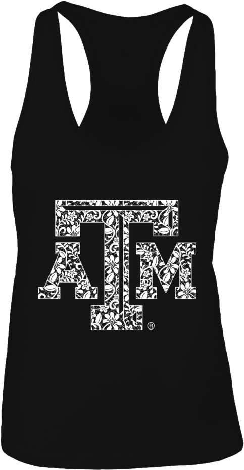 Lace Pattern Logo Texas A&m Aggies Shirt - Texas A&m (1000x1000), Png Download