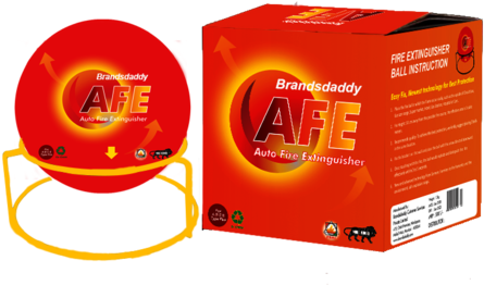 Auto Fire Ball - Fire Extinguisher (500x471), Png Download