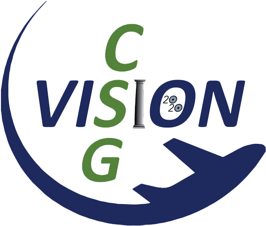 Columbus Airport Commission Sees 20/20 As They Celebrate - Graphic Design (600x551), Png Download