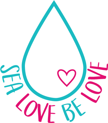 Dw Sea Love Be Love Patch - Sea (351x401), Png Download