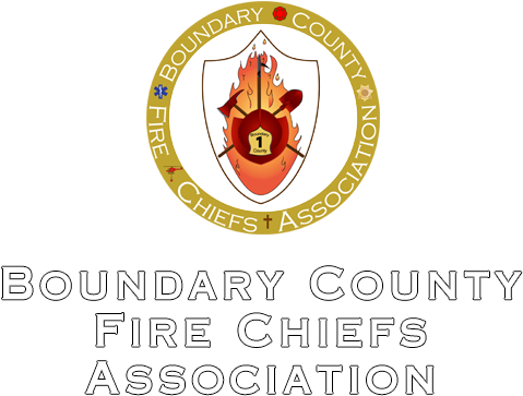 Boundary County Fire Chiefs Assocation Logo - Emblem (490x380), Png Download