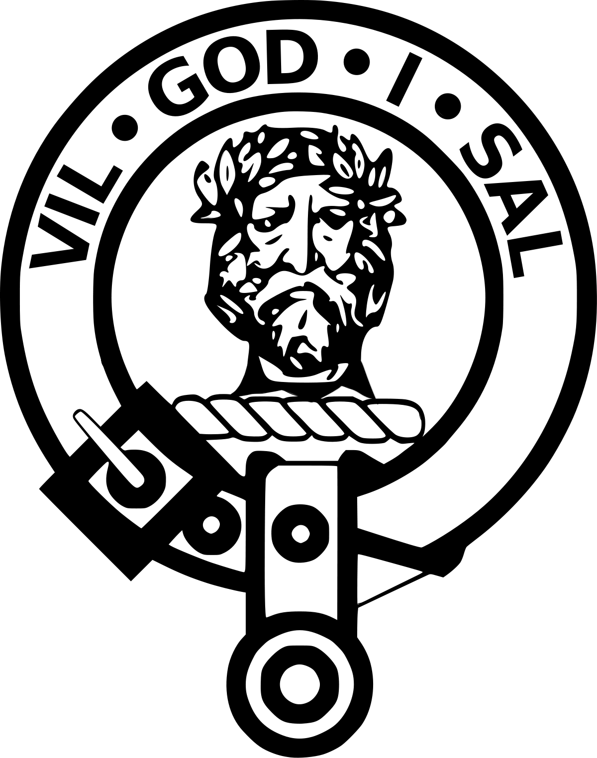 Ramsay Clan Crest (1200x1524), Png Download