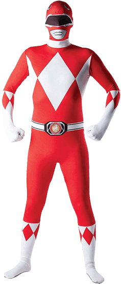 Mighty Morphin' Power Rangers - Red Mighty Morphin Power Rangers (600x600), Png Download