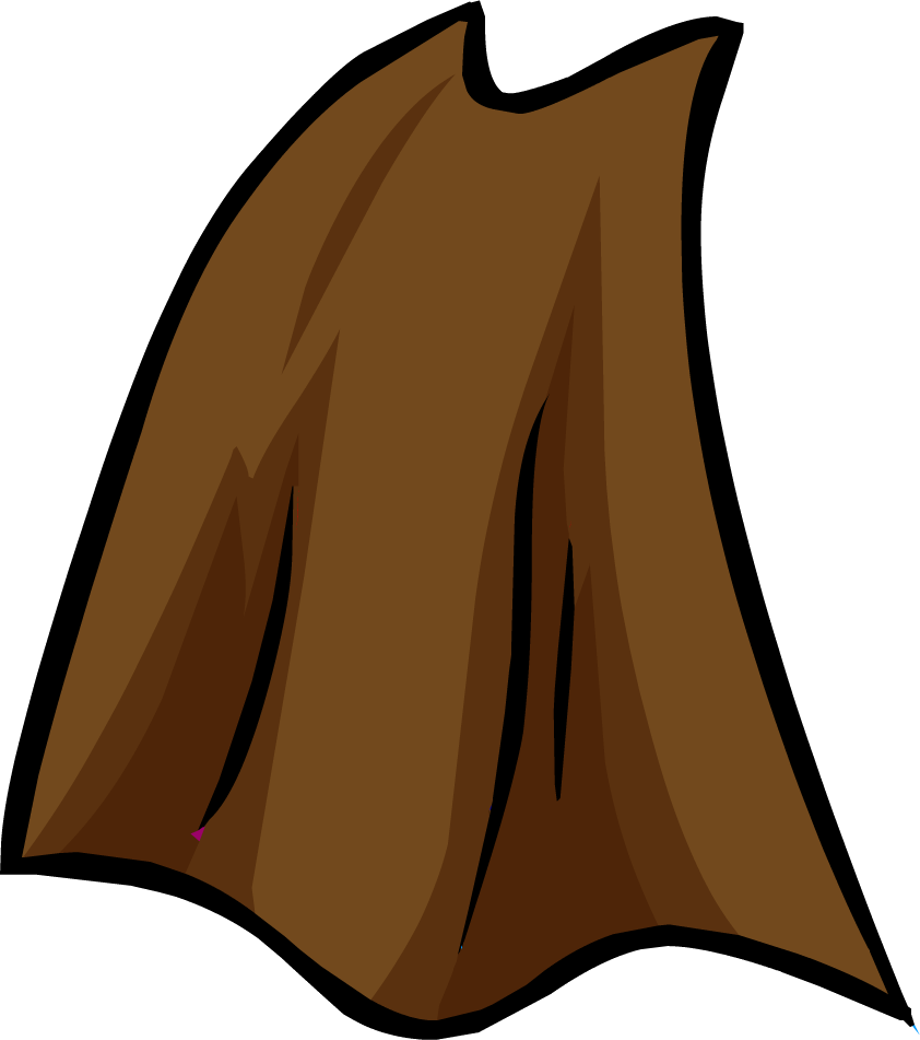 Brown Cape Icon - Brown Cape Png (842x951), Png Download